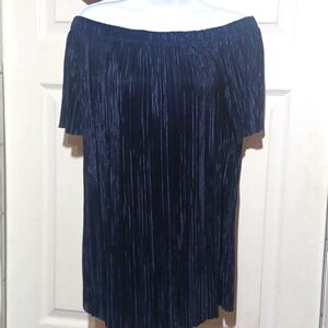 Papaya pleated top
